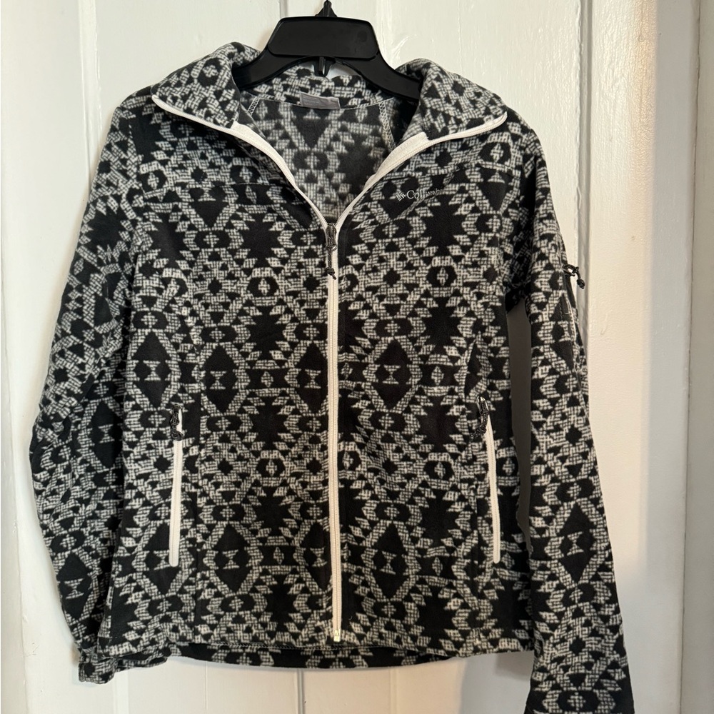 Columbia Aztec Fleece Zip Up Size L